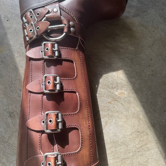 New in Box MIU MIU Buckle Harness Boots - size 37 - Picture 12 of 16